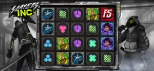 Slayers Inc slot review gameplay image – 250 spin test