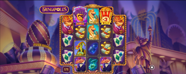 Dinopolis slot review gameplay image