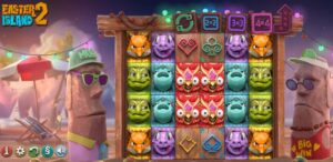 Easter Island 2 slot review gameplay image