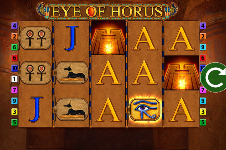 Eye of Horus slot review gameplay image
