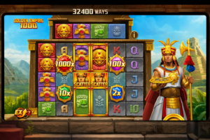 Golden Empire 1000 slot review gameplay image