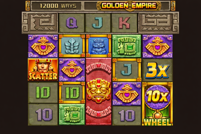 Golden Empire slot review gameplay image