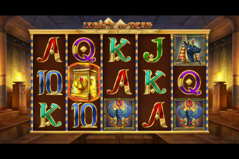 Legacy of Dead slot review gameplay image
