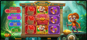 Lucky Tamarin slot review gameplay image