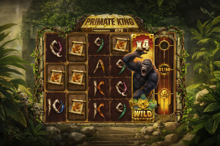 Primate King Megaways slot review gameplay image