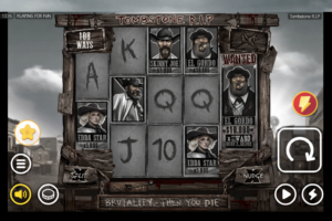 Tombstone R.I.P. slot review gameplay image