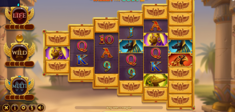 Valley of the Gods 2 slot review game play image