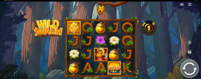 Wild Swarm slot review gameplay image