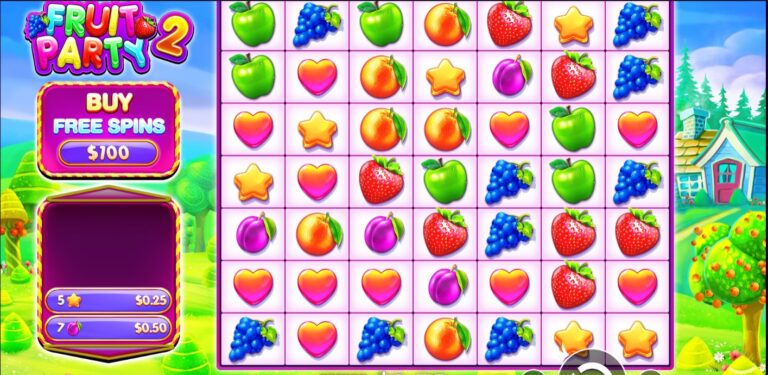 Fruit Party 2 slot review gameplay image