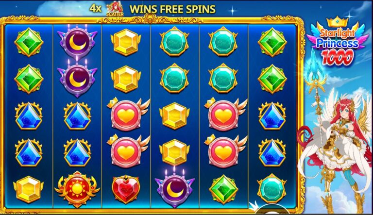 Starlight Princess 1000 slot review gameplay image