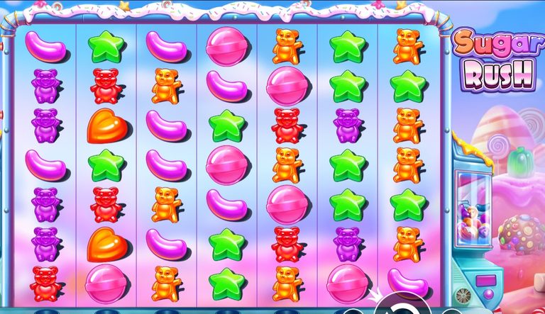 Sugar Rush Pragmatic Play slot review gameplay image