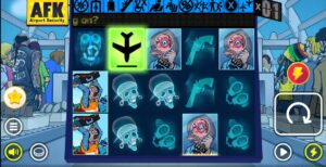 AFK Airport Security slot review gameplay image – 250 spin test