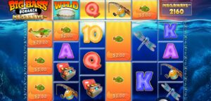 Big Bass Bonanza Megaways slot review gameplay image – 250 spin test