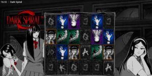 Dark Spiral by Hacksaw Gaming slot review gameplay image 250 spin test
