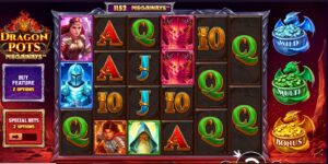 Dragon Pots Megaways slot review gameplay image – 250 spin test