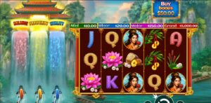 Dragon's Gate - Bonus Choice slot review gameplay image – 250 spin test