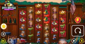 Duck Hunters Happy Hour slot review gameplay image – 250 spin test