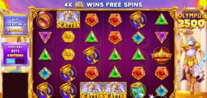Gates of Olympus 2500 slot review gameplay image – 250 spin test