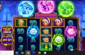 Great Ghosts slot review gameplay image – 250 spin test