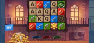 Heist Guys 2 slot review gameplay image – 250 spin test