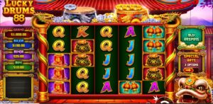 Lucky Drums 88 slot review gameplay image – 250 spin test