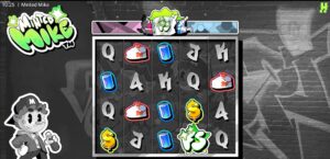 Minted Mike slot review gameplay image – 250 spin test