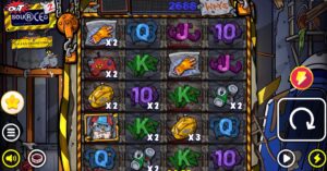 Outsourced 2 - Balkan Engineering slot review gameplay image – 250 spin test