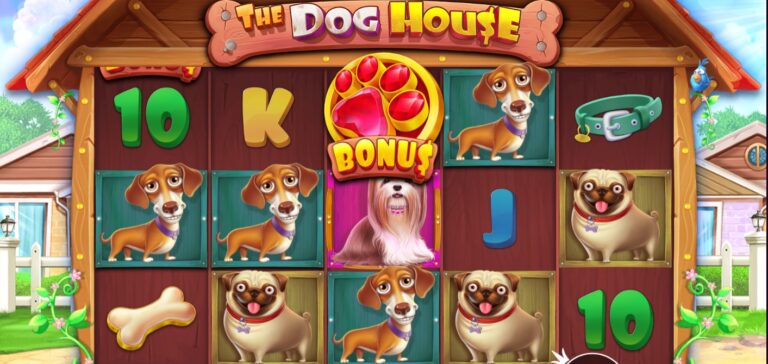 The Dog House slot review gameplay image – 250 spin test