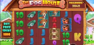 The Dog House Megaways slot review gameplay image – 250 spin test