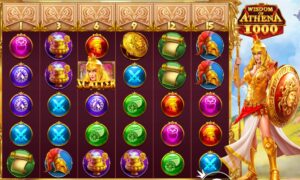 Wisdom of Athena 1000 slot review gameplay image – 250 spin test