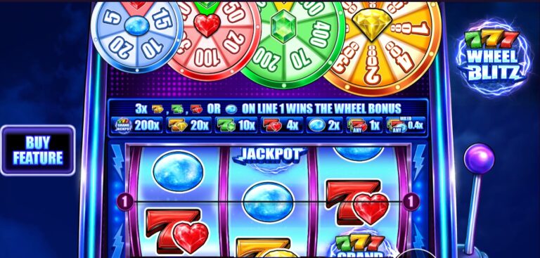 777 Wheel Blitz slot review gameplay image – 250 spin test