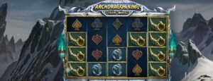 Archdragon King slot review gameplay image – 250 spin test