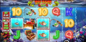 Big Bass Christmas Bash slot review gameplay image – 250 spin test
