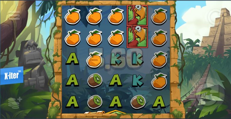 Bonzo's Bananza slot review gameplay image – 250 spin test