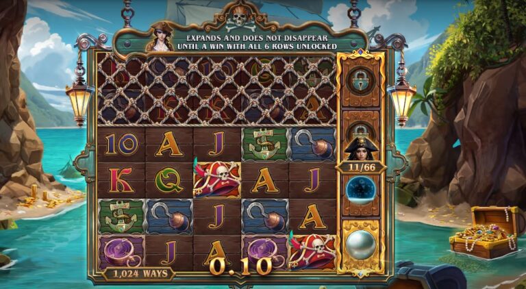 Bounty Cove slot review gameplay image – 250 spin test