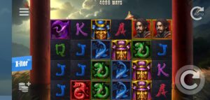 Bushido Gold slot review gameplay image – 250 spin test