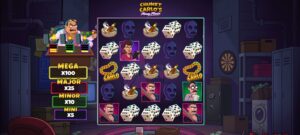 Chunky Carlo's Money Mania slot review gameplay image – 250 spin test