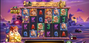 Crabby's Gold II slot review gameplay image – 250 spin test