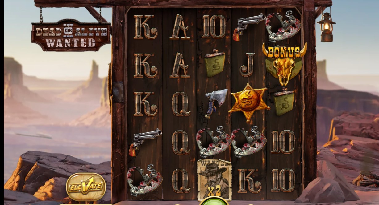 Dead or Alive 3: Wanted slot review gameplay image – 250 spin test