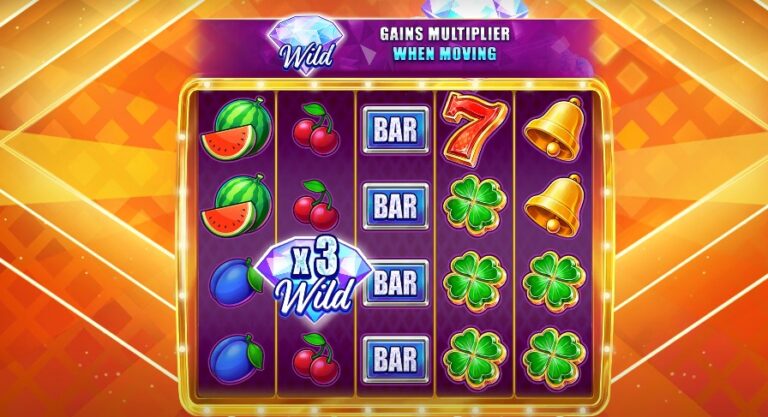 Diamond Blitz 3 slot review gameplay image – 250 spin test