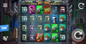 Dirty Dawgs of Nitropolis slot review gameplay image – 250 spin test