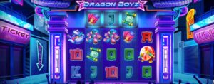 Dragon Boyz slot review gameplay image – 250 spin test