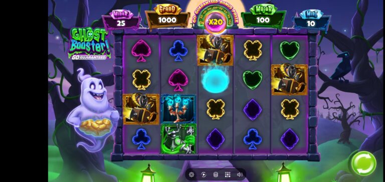 Ghost Buster GO Guaranteed slot review gameplay image – 250 spin test