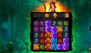 Giga Zombies Gigablox slot review gameplay image – 250 spin test