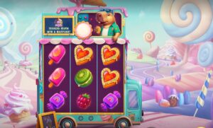 Happy Cappy slot review gameplay image – 250 spin test