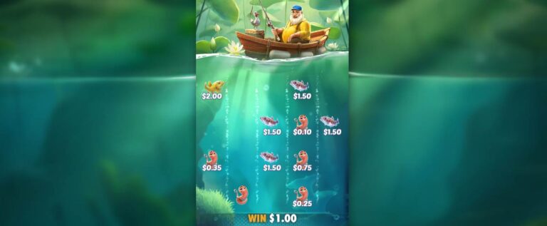 Happy Nets slot review gameplay image – 250 spin test