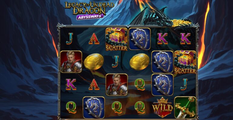 Legacy of Undead Dragon slot review gameplay image – 250 spin test