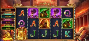 Legion Gold and the Throne of Dead slot review gameplay image – 250 spin test