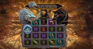 Loki's Descendants slot review gameplay image – 250 spin test