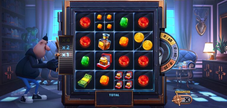 Midnight Marauder ClusterBreaker slot review gameplay image – 250 spin test